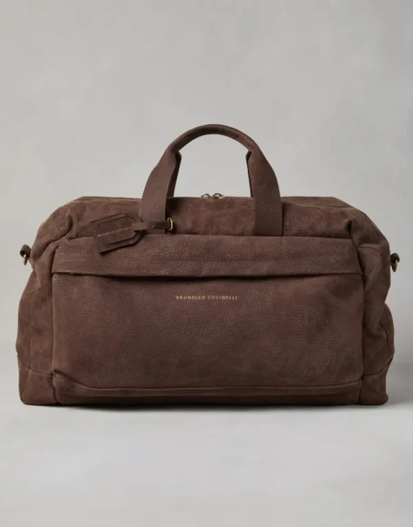 Brunello Cucinelli Active-Tasche aus Nubukleder | Herren Taschen