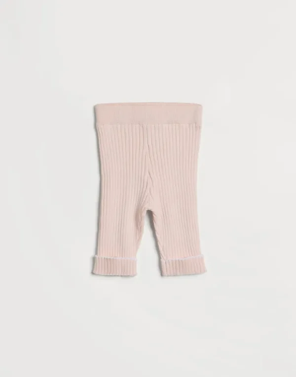 Brunello Cucinelli Baby Bernie-Hose aus Baumwoll-Rippenstrick | Kinder Newborn (0-24 Monate)