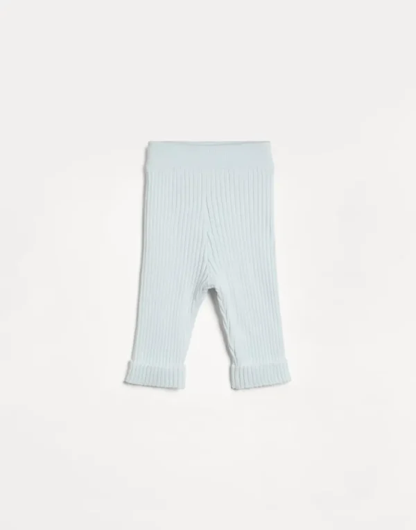 Brunello Cucinelli Baby Bernie-Hose aus Baumwoll-Rippenstrick | Kinder Newborn (0-24 Monate)