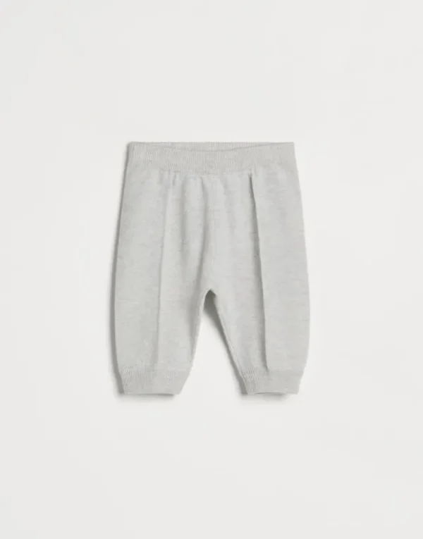 Brunello Cucinelli Baby Bernie-Hose aus Kaschmirstrick | Kinder Newborn (0-24 Monate)