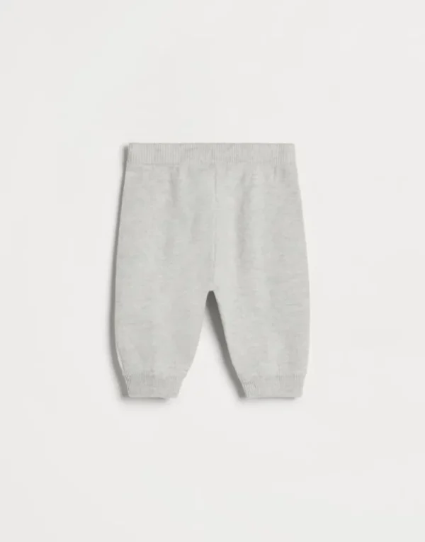 Brunello Cucinelli Baby Bernie-Hose aus Kaschmirstrick | Kinder Newborn (0-24 Monate)