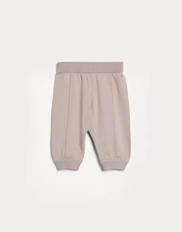 Brunello Cucinelli Baby Bernie-Hose in Jacquardstrick aus Baumwolle | Kinder Newborn (0-24 Monate)