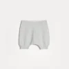 Brunello Cucinelli Baby Bernie-Shorts aus Baumwollstrick in Wabenmuster | Kinder Newborn (0-24 Monate)