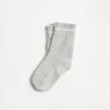 Brunello Cucinelli Baby Bernie-Socken aus Baumwollstrick in Waffelmuster | Kinder Newborn (0-24 Monate)