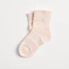 Brunello Cucinelli Baby Bernie-Socken aus gestreiftem Baumwollstrick | Kinder Newborn (0-24 Monate)