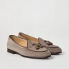 Brunello Cucinelli Belgian-Loafers aus Veloursleder mit Quasten | Herren Mokassins