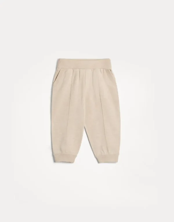 Brunello Cucinelli Bernie-Hose in Jacquardstrick aus Baumwolle | Kinder Kleidung (2-6 Jahre)