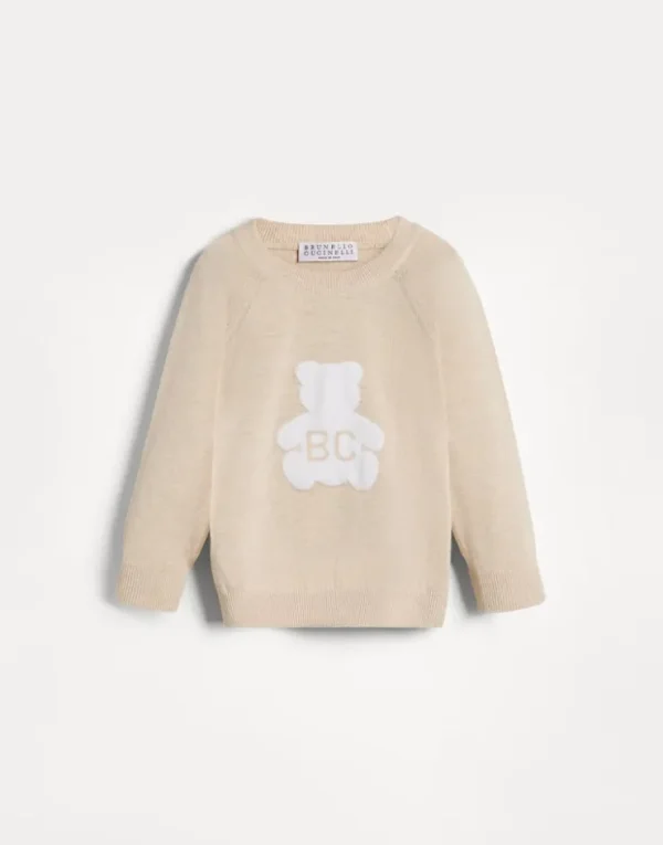 Brunello Cucinelli Bernie-Jacquardpullover aus Baumwolle | Kinder Kleidung (2-6 Jahre)