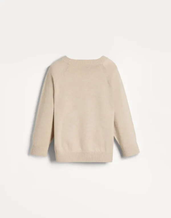 Brunello Cucinelli Bernie-Jacquardpullover aus Baumwolle | Kinder Kleidung (2-6 Jahre)