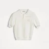 Brunello Cucinelli Bernie-Poloshirt aus Baumwollstrick in Waffelpikee | Kinder Kleidung (2-6 Jahre)