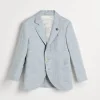 Brunello Cucinelli Blazer aus Délavé-Leinen | Kinder Anzüge & Sakkos