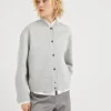 Brunello Cucinelli Blouson aus doppelt gelegtem Kaschmirbiber mit Monili | Damen Mäntel & Jacken