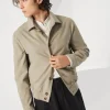 Brunello Cucinelli Blouson mit Hemdkragen aus wasserabweisendem Techno-Baumwollgabardine | Herren Mäntel & Jacken