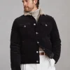 Brunello Cucinelli Blouson mit vier Taschen aus Cordsamt in Baumwolle und Comfort-Kaschmir mit Shearling-Futter | Herren Mäntel & Jacken