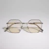 Brunello Cucinelli Brille Intarsia Rays aus Titan | Damen Brillen | Brillen Damen