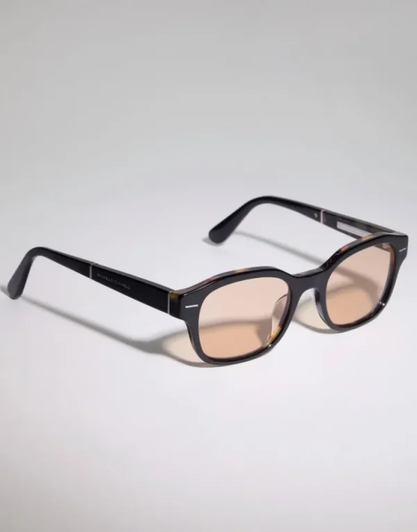 Brunello Cucinelli Brille Sartorial Sunset aus Azetat | Damen Brillen | Brillen Herren