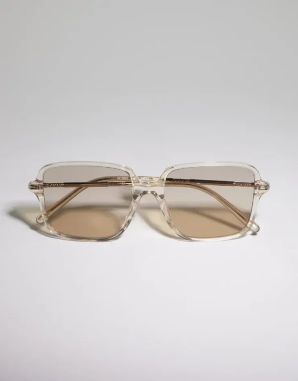 Brunello Cucinelli Brille Timeless Reflections aus Azetat und Titan mit niedrigem Nasensteg | Damen Brillen | Brillen Damen