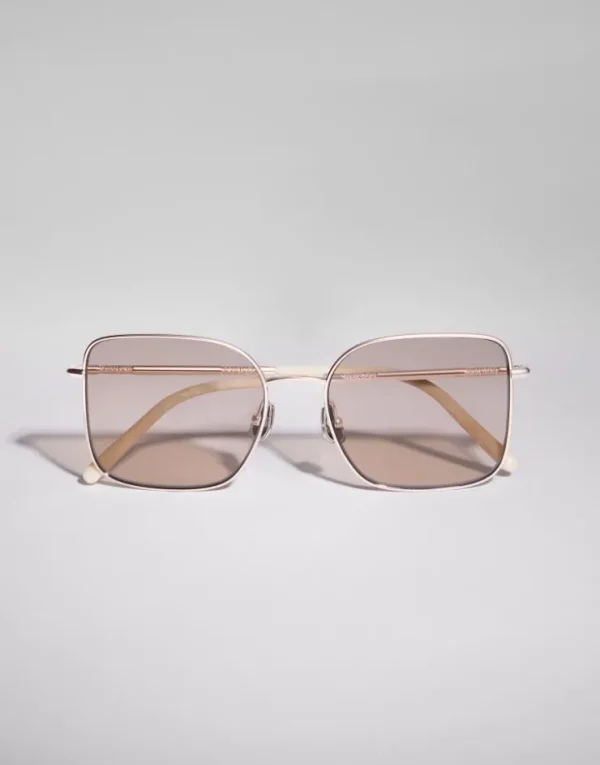 Brunello Cucinelli Brille Timeless Reflections aus Titan | Damen Brillen | Brillen Damen