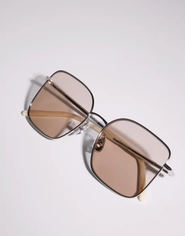 Brunello Cucinelli Brille Timeless Reflections aus Titan | Damen Brillen | Brillen Damen