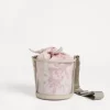 Brunello Cucinelli Bucket-Bag aus PVC und Baumwollgabardine mit Blumenprint | Kinder Taschen