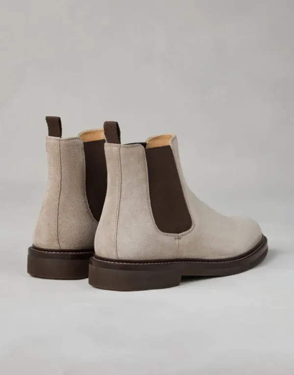 Brunello Cucinelli Chelsea Boot aus Veloursleder | Herren Boots