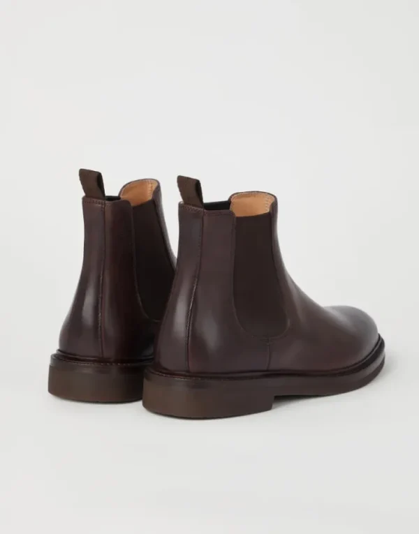 Brunello Cucinelli Chelsea-Boots aus Kalbsleder | Herren Boots