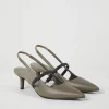 Brunello Cucinelli City-Pumps aus Nappaleder mit Shiny Strap | Damen Schuhe Mit Absätzen