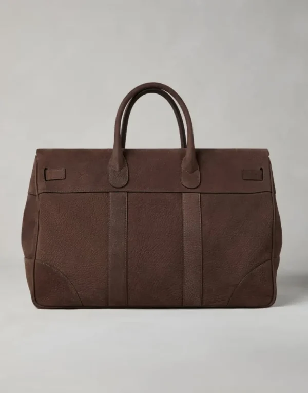 Brunello Cucinelli Country-Tasche aus Nubukleder | Herren Taschen