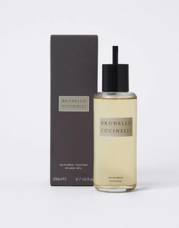 Brunello Cucinelli Damenparfüm Pour Femme, 200-ml-Refill - kompatibel nur mit dem 150-ml-Format | Damen Damen