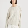 Brunello Cucinelli Dazzling Cables-Pullover aus Baumwolle | Damen Strickwaren