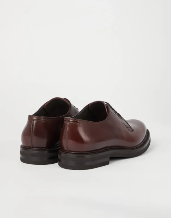 Brunello Cucinelli Derby aus Cordovan-Leder | Herren Schnürschuhe