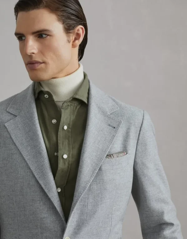 Brunello Cucinelli Einstecktuch aus Seide mit Paisleymuster | Herren Weitere Accessoires