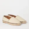 Brunello Cucinelli Espadrilles aus Techno-Raffia mit Kantenbesatz | Herren Mokassins