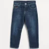 Brunello Cucinelli Five-Pocket-Hose aus Comfort-Baumwolldenim | Kinder Hosen