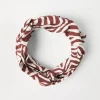 Brunello Cucinelli Haarband aus Popeline mit Ethnic Print in Baumwolle | Damen Weitere Accessoires