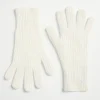 Brunello Cucinelli Handschuhe aus doppeltem Rippenstrick in Sparkling-Kaschmir | Kinder Accessoires