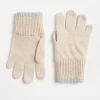 Brunello Cucinelli Handschuhe aus Kaschmirstrick | Kinder Accessoires