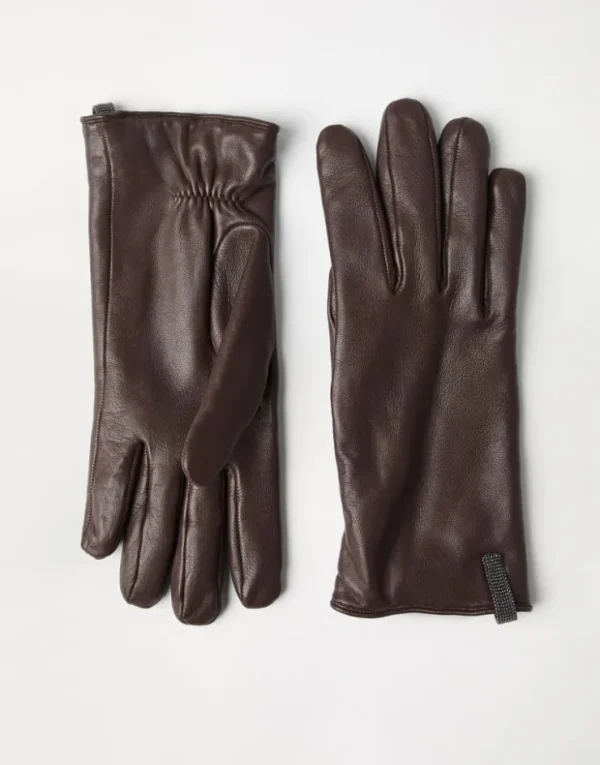 Brunello Cucinelli Handschuhe aus Nappaleder mit Monili | Damen Weitere Accessoires