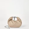 Brunello Cucinelli Hobo Brioche-Tasche aus Soft-Leder mit Precious Chain | Damen Umhängetaschen & Rucksäcke