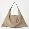 Brunello Cucinelli Hobo Swing-Tasche aus Veloursleder | Damen Handtaschen & Shopper