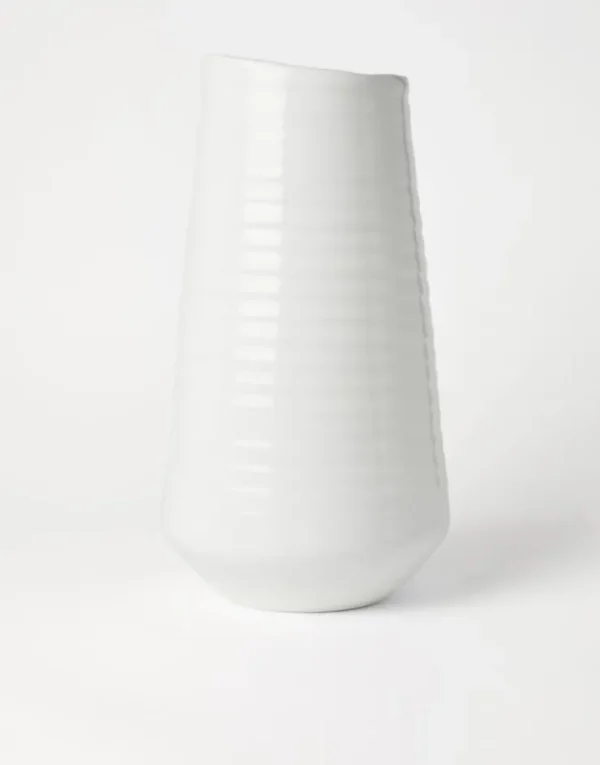 Brunello Cucinelli Hohe Vase aus Tradition-Keramik | Kreationen Aus Keramik