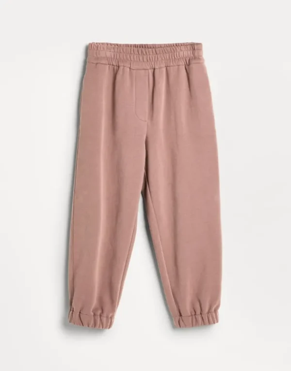 Brunello Cucinelli Hose aus Smooth-Baumwollsweat | Kinder Travelwear