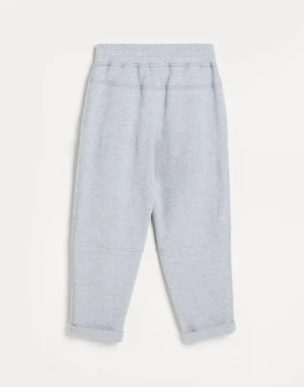 Brunello Cucinelli Hose aus Smooth-Baumwollsweat | Kinder Travelwear