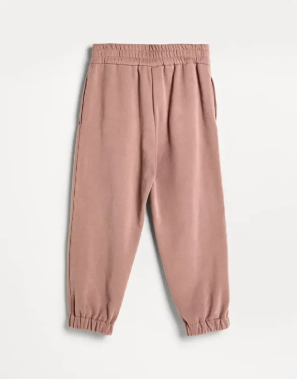 Brunello Cucinelli Hose aus Smooth-Baumwollsweat | Kinder Travelwear