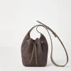 Brunello Cucinelli Kleine BC Duo Bucket-Bag aus No-Fade-Denim | Damen Umhängetaschen & Rucksäcke