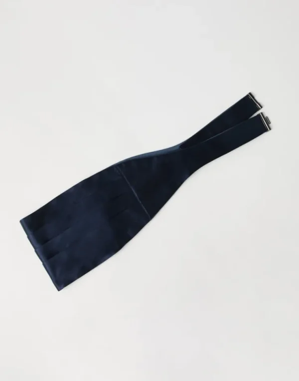 Brunello Cucinelli Kummerbund aus Satin in Baumwolle und Seide | Herren Weitere Accessoires | Smokings