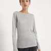 Brunello Cucinelli Leichter Pullover aus Kaschmir und Seide | Damen Strickwaren