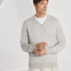 Brunello Cucinelli Leichter Pullover aus Kaschmir und Seide | Herren Strickwaren