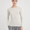 Brunello Cucinelli Leichter Pullover aus Kaschmir und „Sparkling“-Seide | Damen Strickwaren