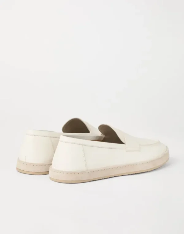 Brunello Cucinelli Loafer-Sneakers aus Soft-Kalbsleder | Herren Mokassins